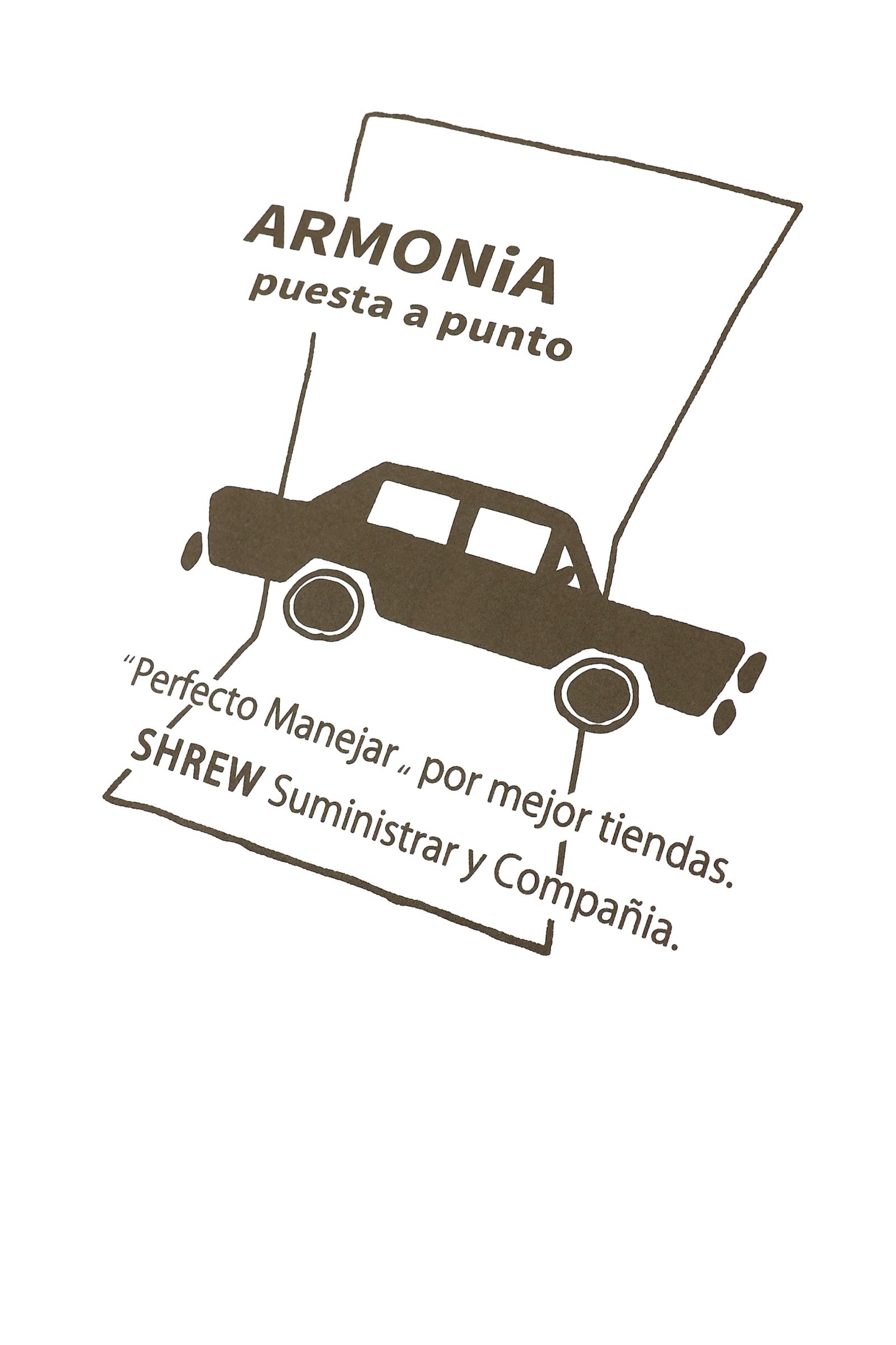 PRINT TEE L/S (SHREW CAR)