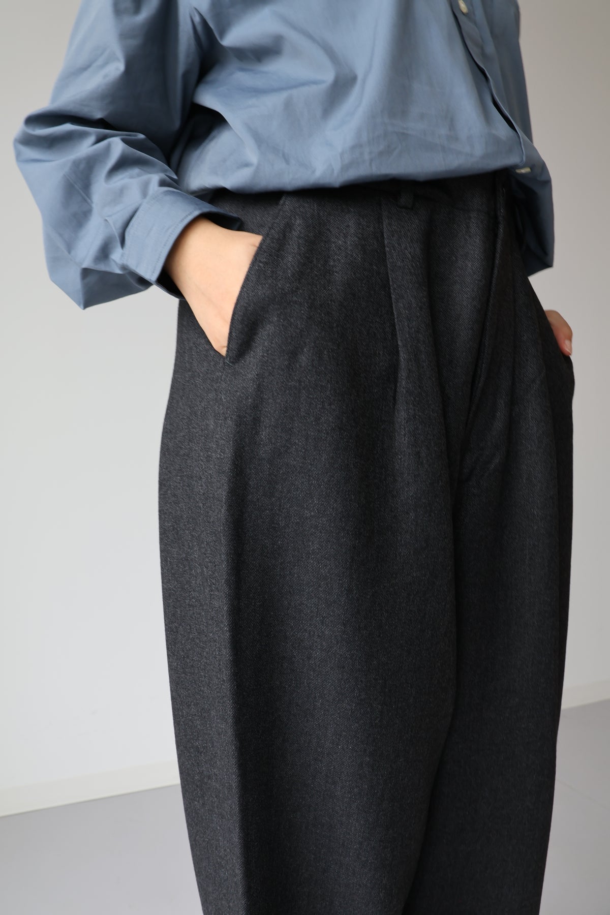 WASHABLE TWEED PANTS