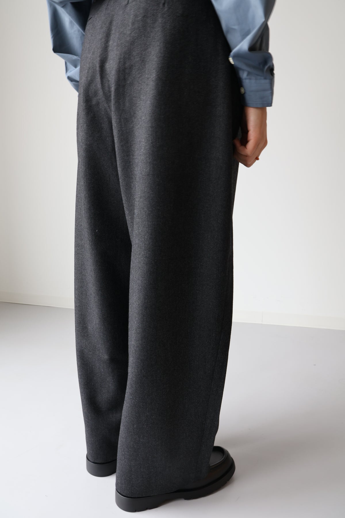 WASHABLE TWEED PANTS