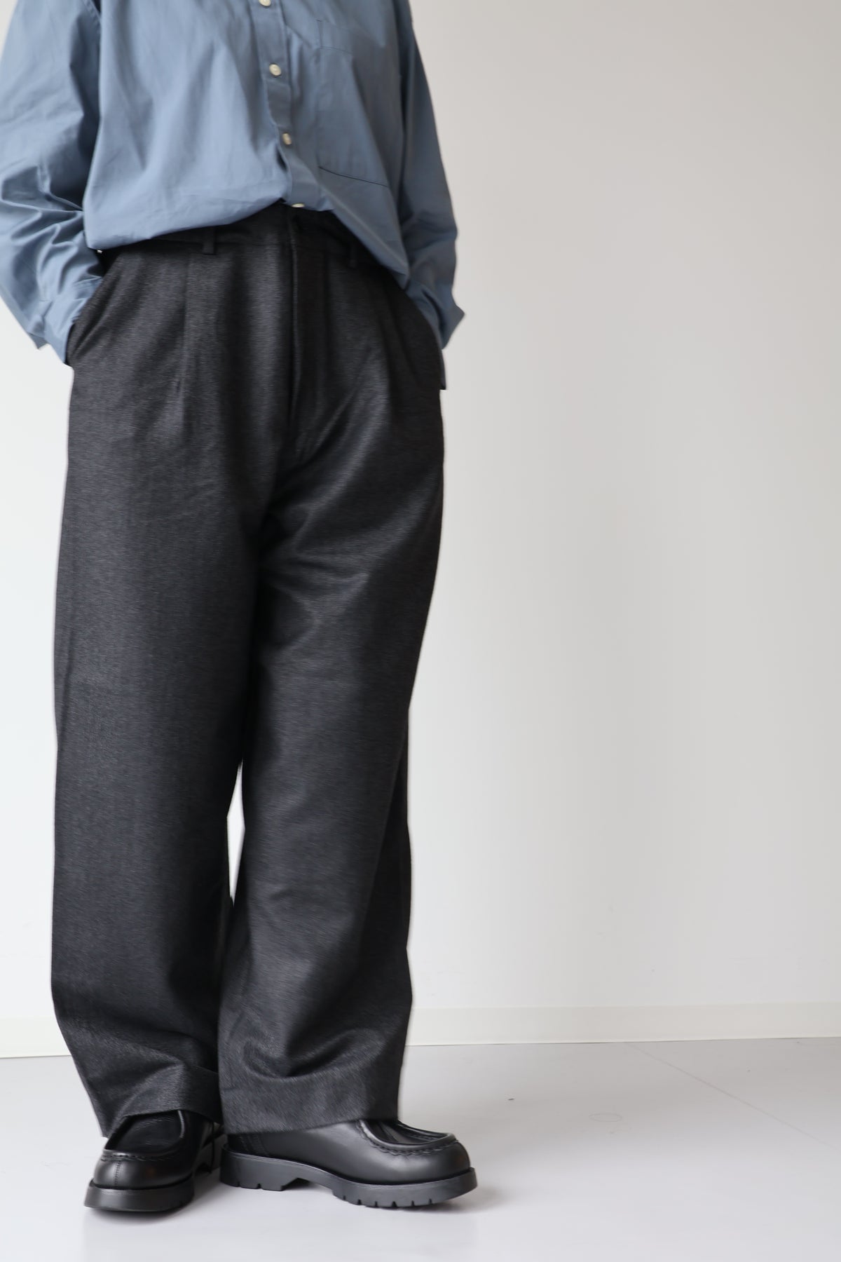 WASHABLE TWEED PANTS