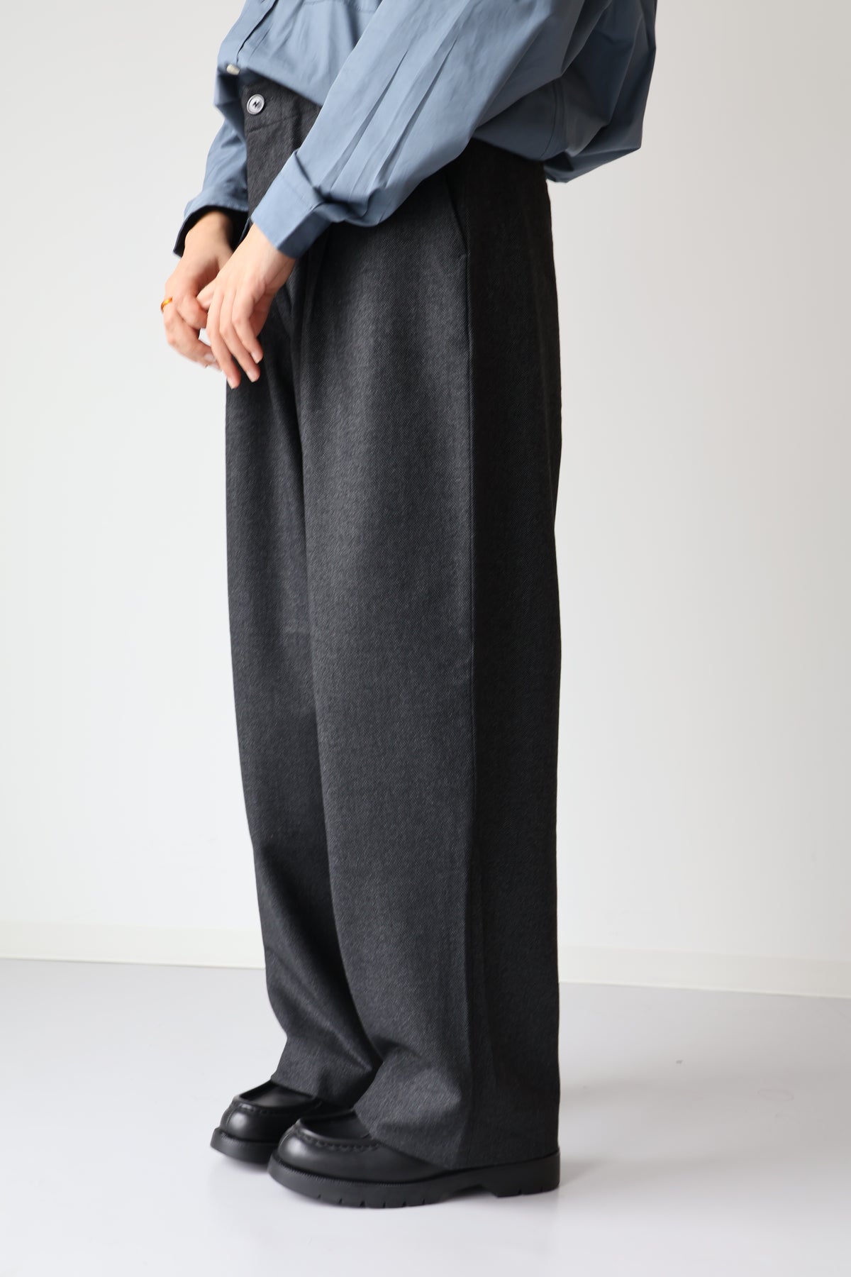 WASHABLE TWEED PANTS