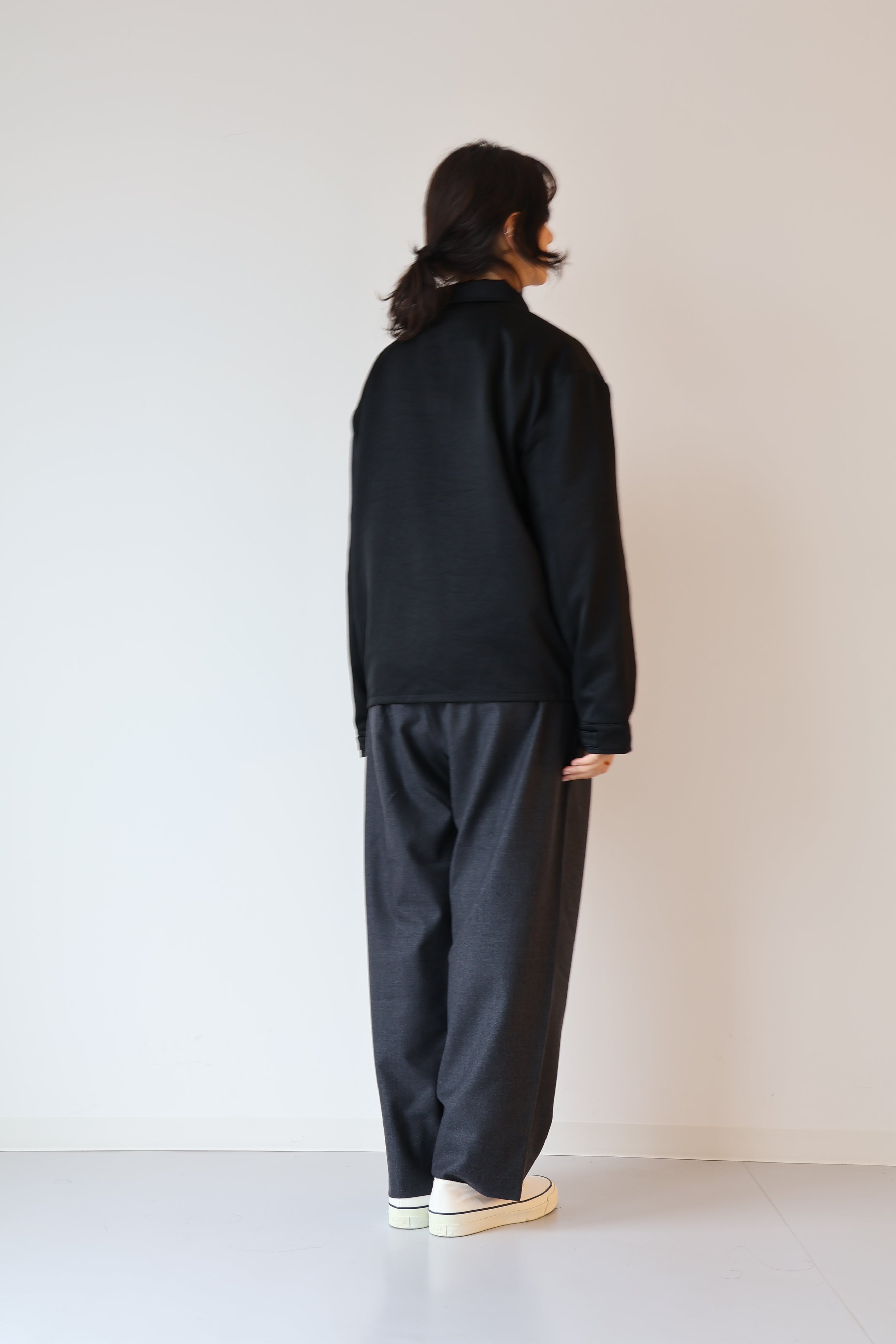 EMBROIDERY SATIN BLOUSON