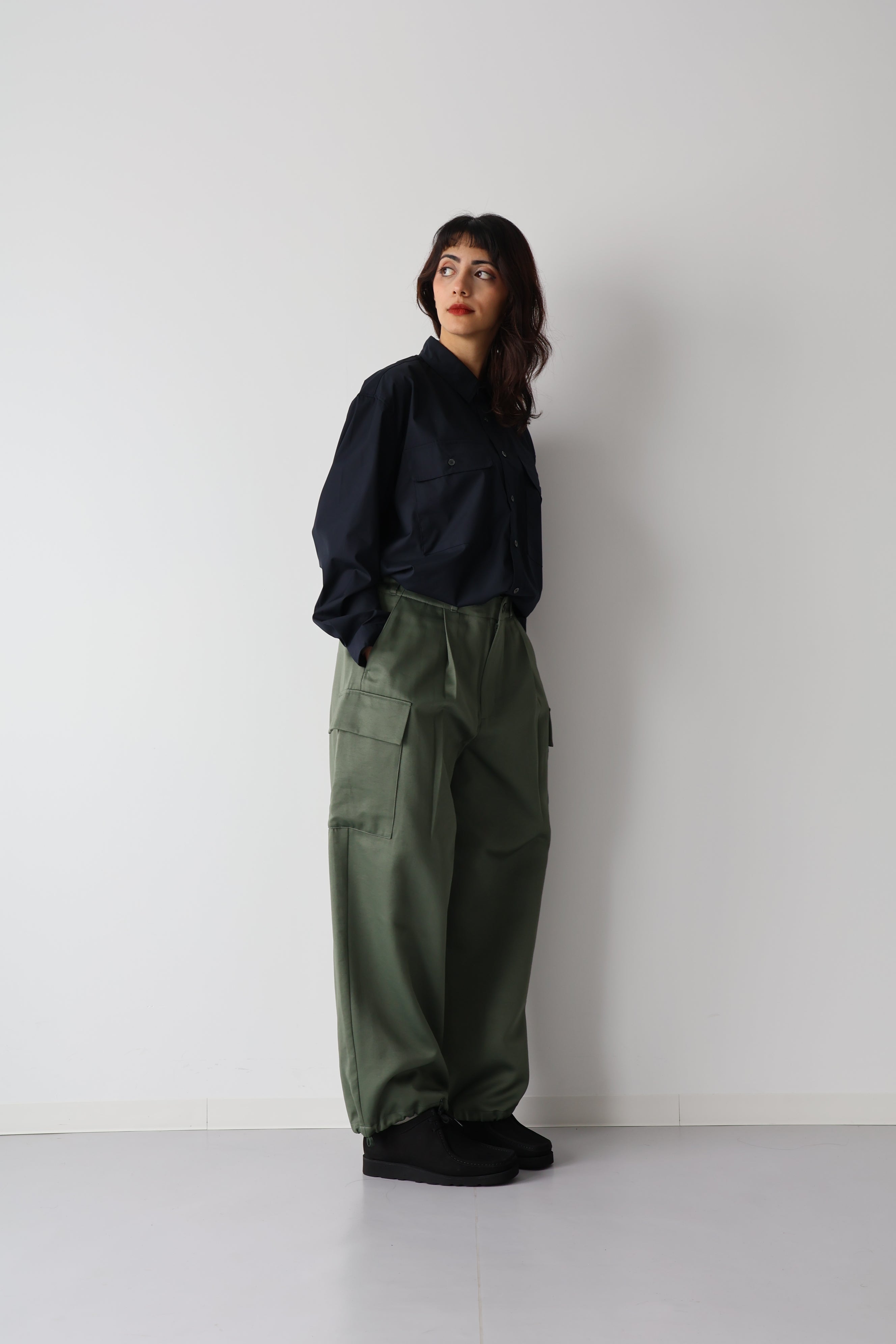 6POCKET PANTS / SATIN