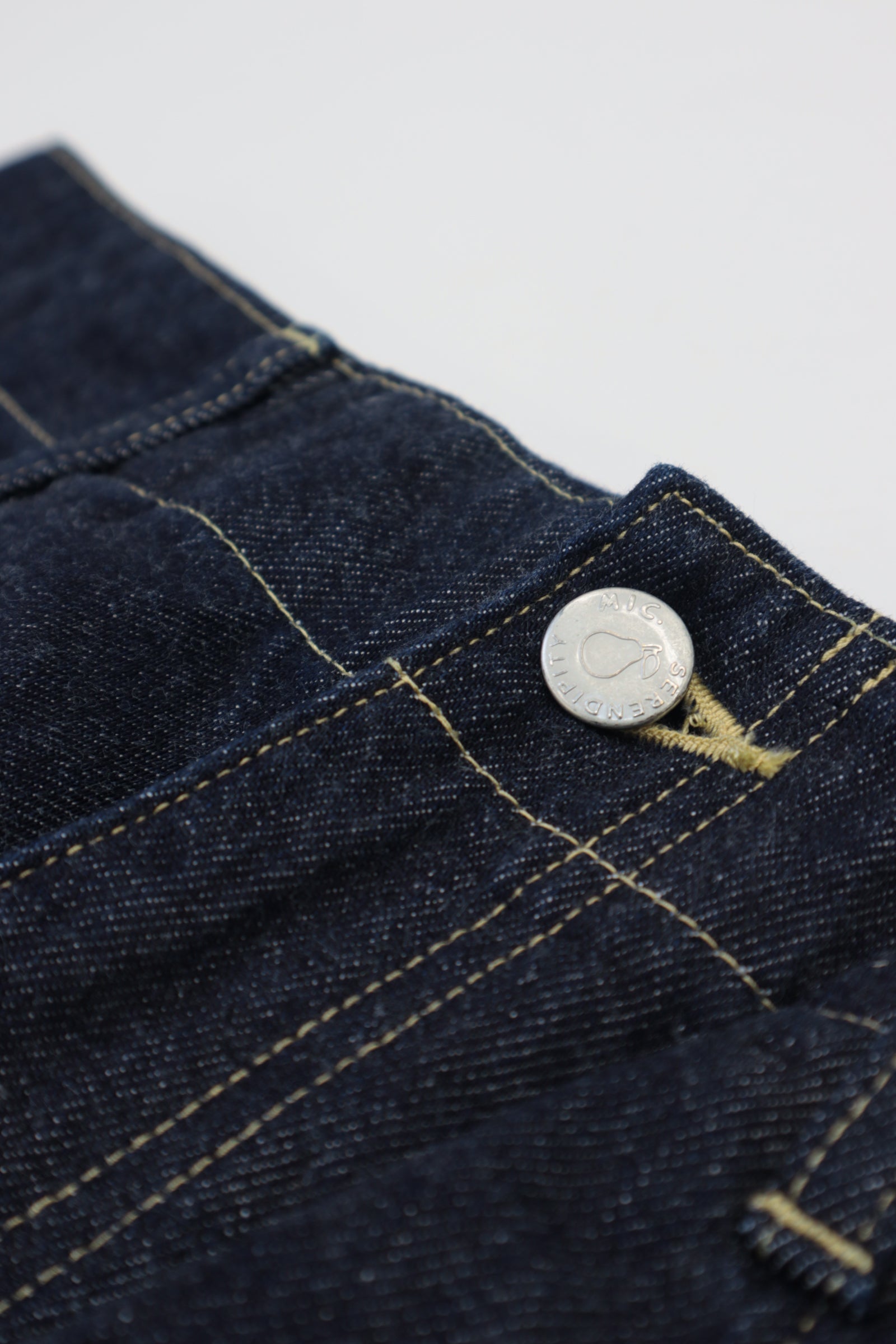 BARTACK DENIM PANTS / STRAIGHT