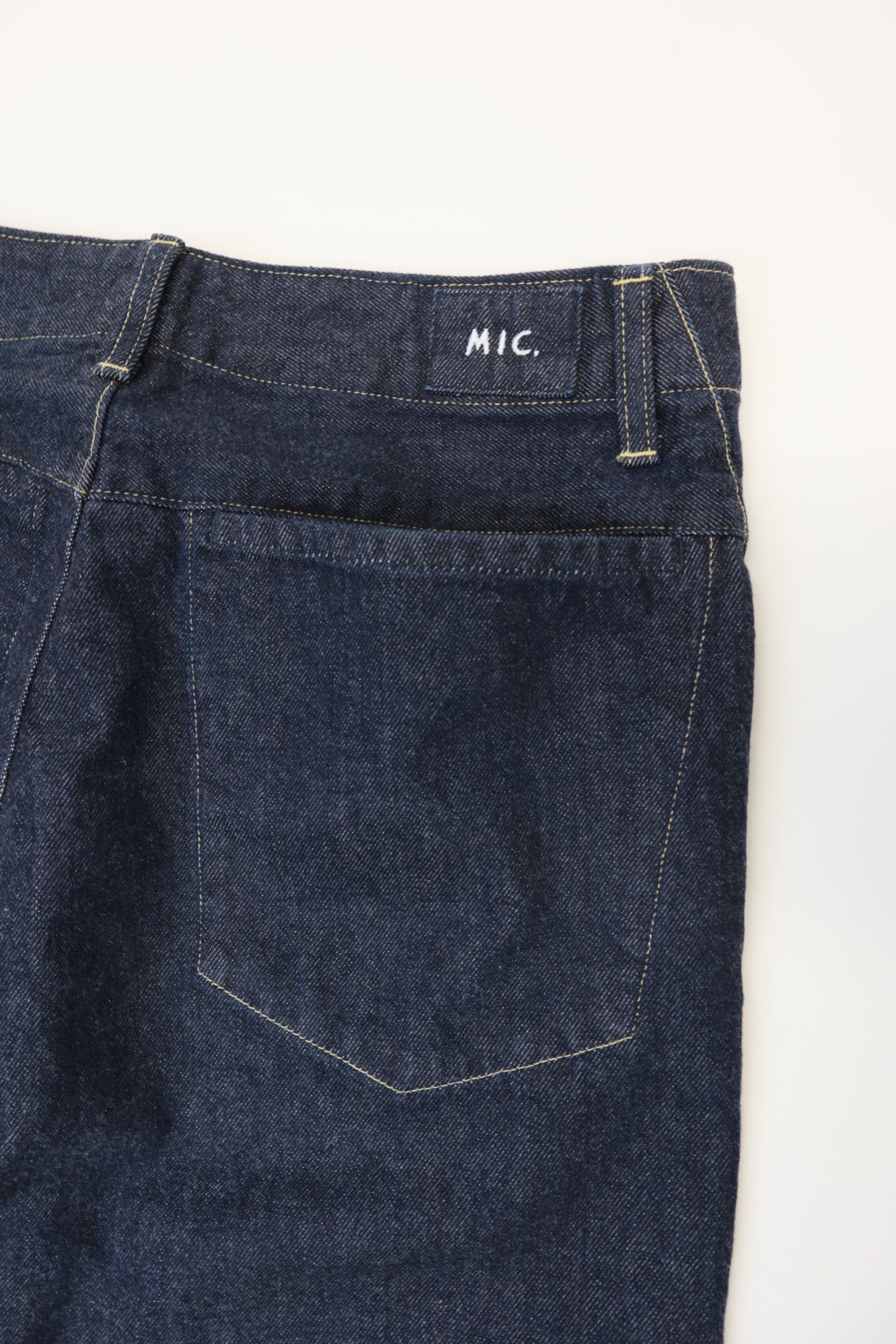 BARTACK DENIM PANTS / STRAIGHT