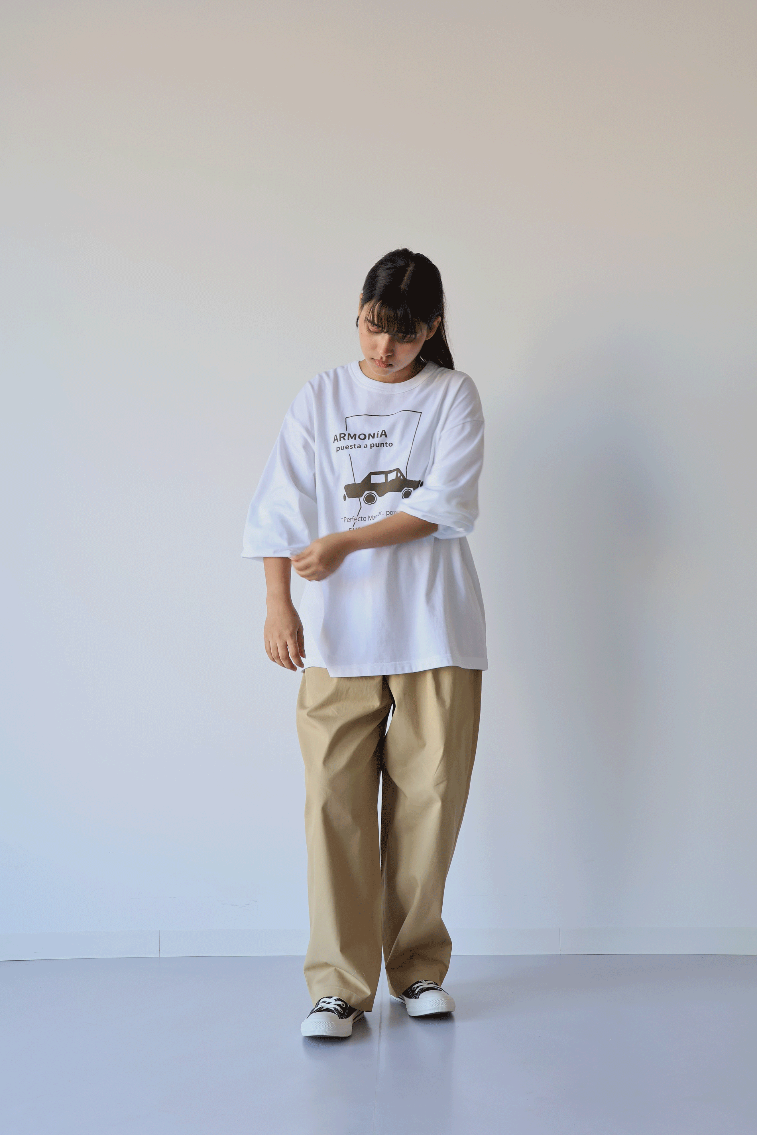 PRINT TEE L/S (SHREW CAR)