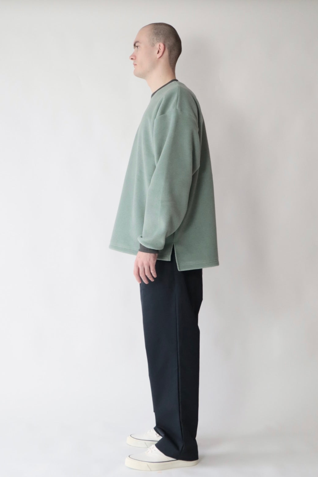 L/S FLEECE（SETIN / WIDE） R-POCKET