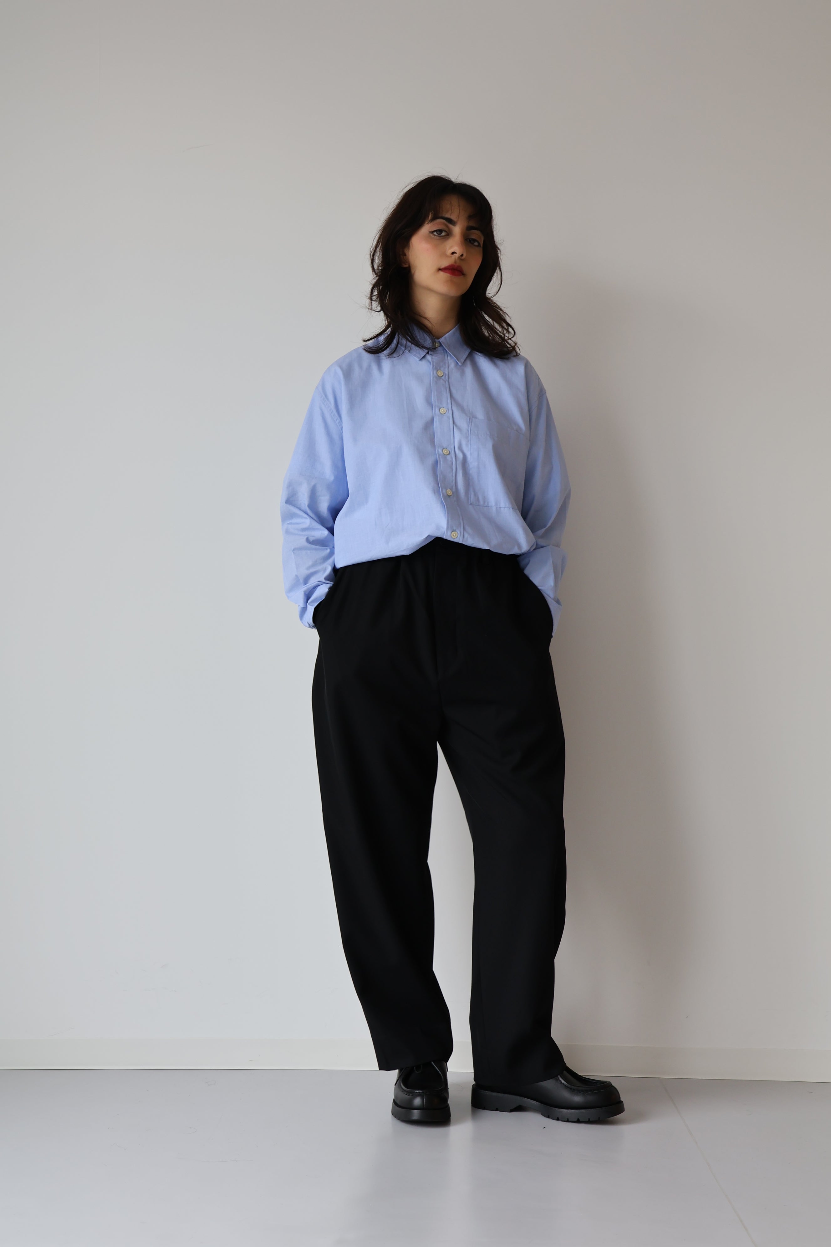 POLYESTER EASY SLACKS