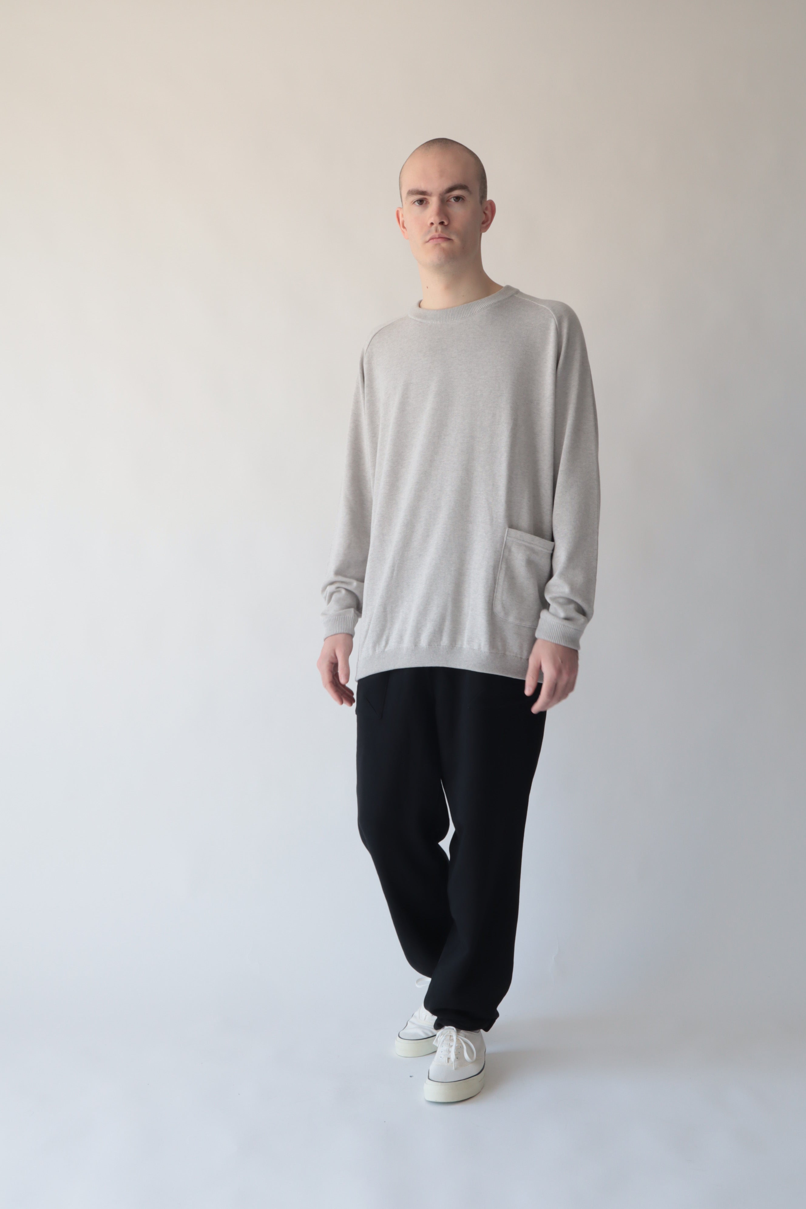 L/S CREW KNIT