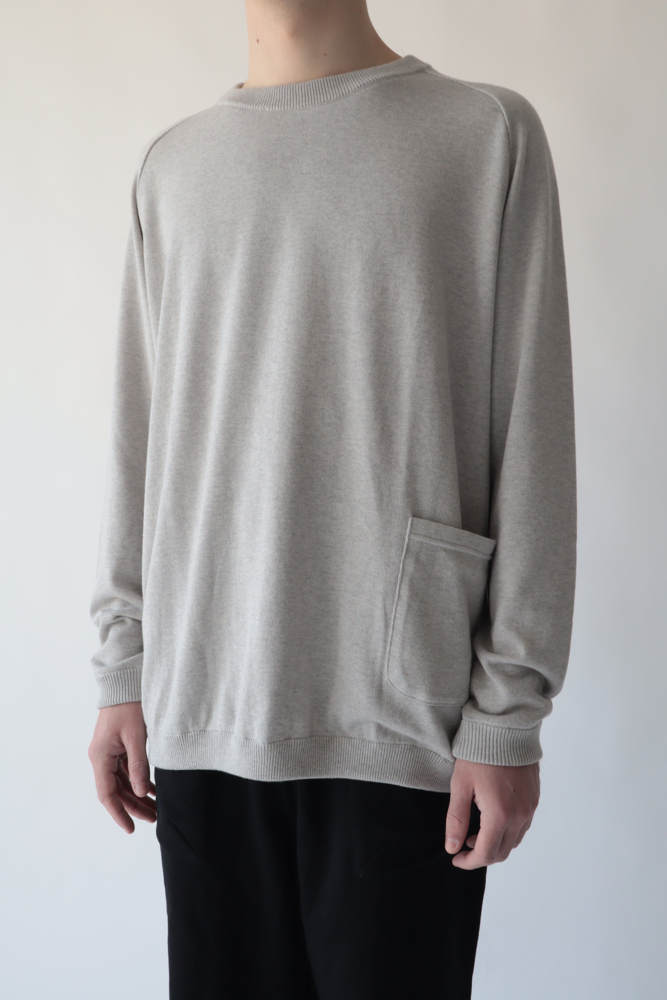 L/S CREW KNIT