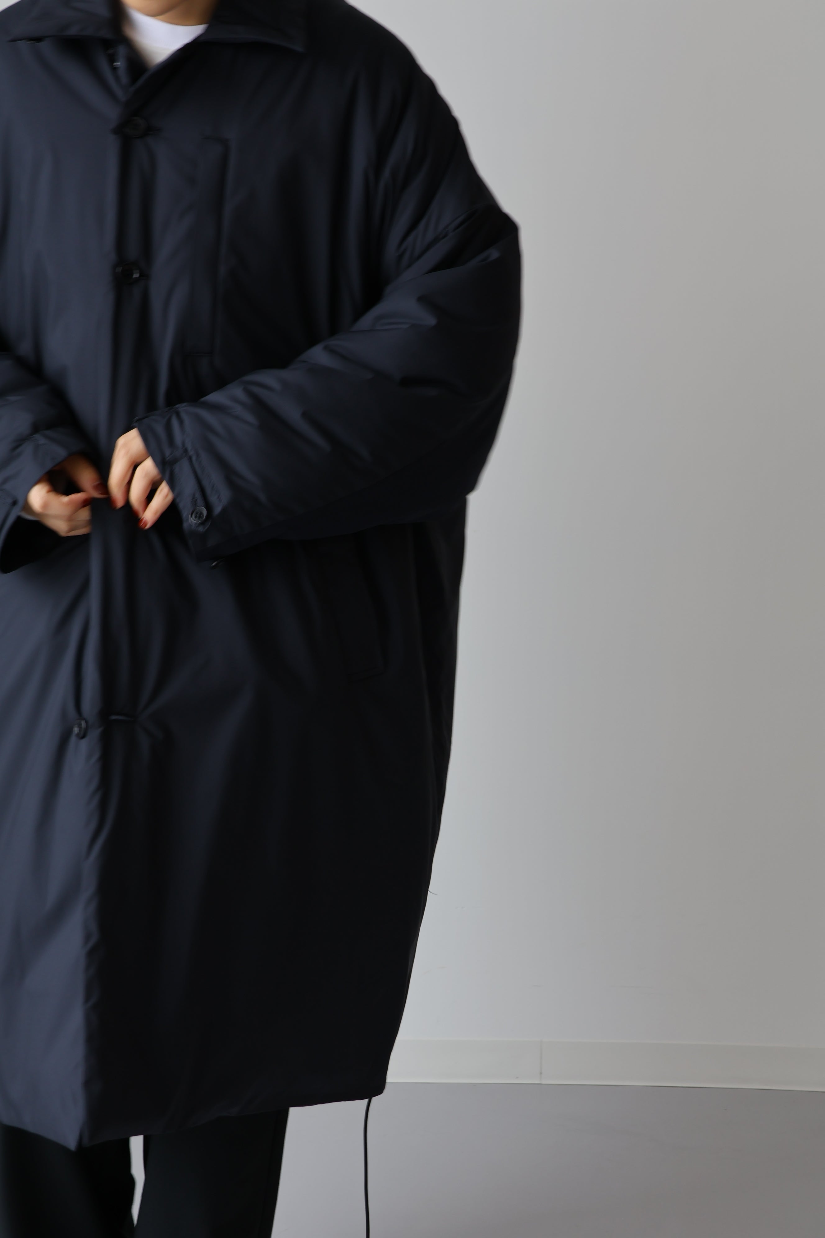 OHGA パフコート　黒　PUFF コート　オーガ　美品　ブラック OHGA パフコート 黒 PUFF コート オーガ 美品 ブラック PADDED