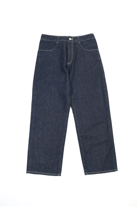 BARTACK DENIM PANTS / TAPERED