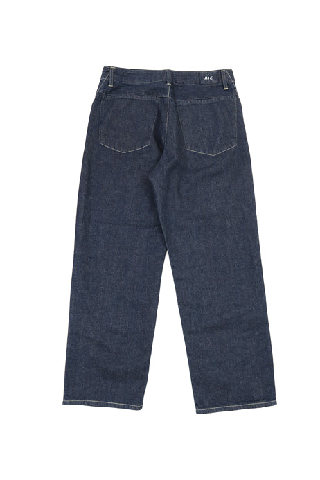 BARTACK DENIM PANTS / TAPERED