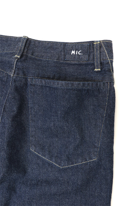 BARTACK DENIM PANTS / TAPERED