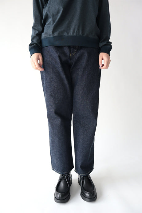 BARTACK DENIM PANTS / TAPERED