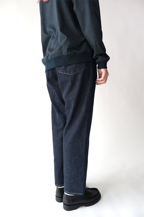 BARTACK DENIM PANTS / TAPERED