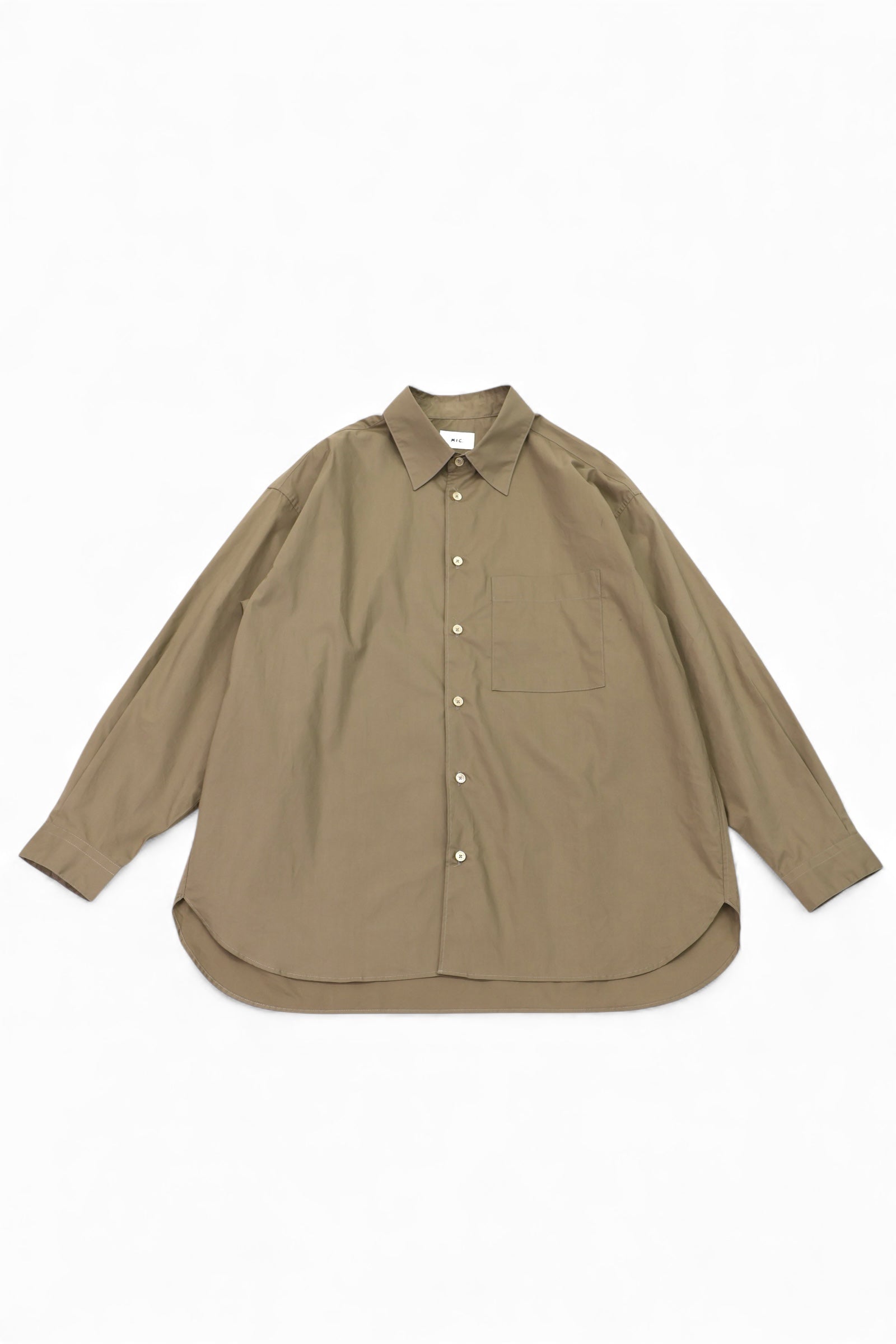 BASIC SHIRT（round cut）